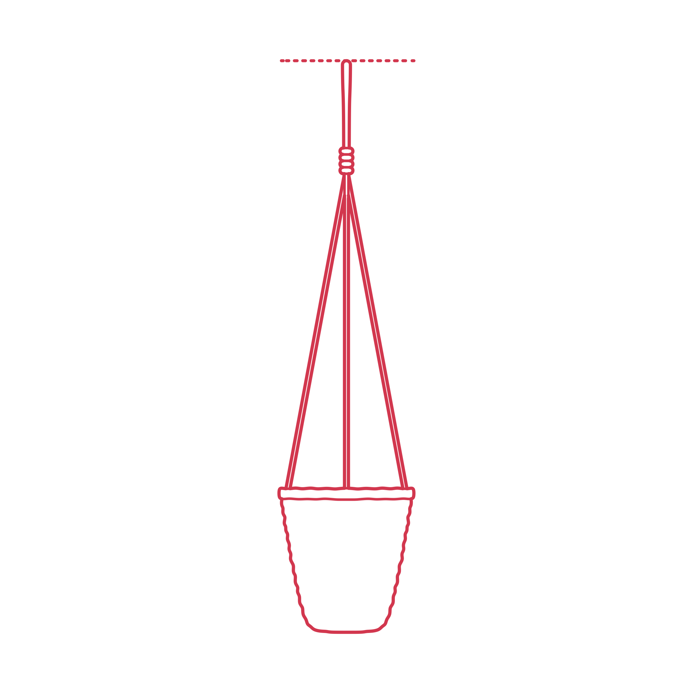 Objects Plant Pots Ikea Druvflader Hanging Planter Vinyl Cutting Svg File Free Vectors